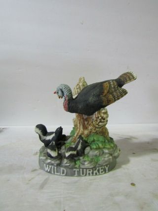 Wild Turkey & Skunks Miniature Decanter