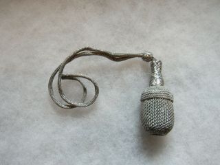 Wwii German Air Force Silver Portapee Knot For 2nd Model Dagger
