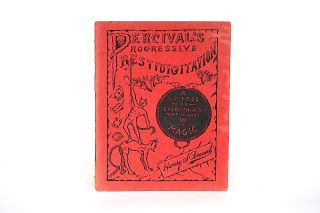 Vintage Magic Trick Book Percival 