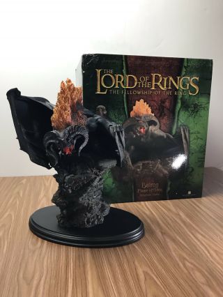 Sideshow Weta Lord Of The Rings Balrog Flame Of Udun Statue