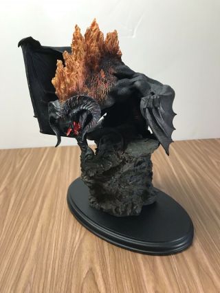 Sideshow Weta Lord of the Rings Balrog Flame Of Udun Statue 2