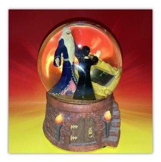 Harry Potter Musical Snow Globe Mirror Of Erised Dumbledore Hungarian Dance