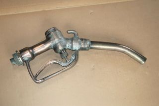 Vintage Powell Two - Speed N0.  1696 Brass Gas Pump Nozzle Diesel