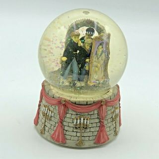 Harry Potter Musical Snow Globe Enesco Ron Hermione Fat Lady Door Painting 2001