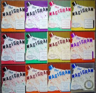 The Magigram Supreme Magic Magazines Complete Set Vol 2 Nos 1 - 12 1968 - 1970