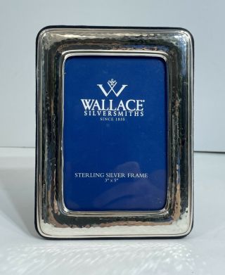 Wallace Silversmiths Sterling Silver Frame 3 X 5 Hammered Look
