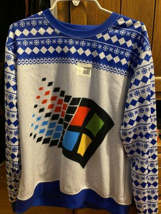 Microsoft Christmas Themed Sweater 2