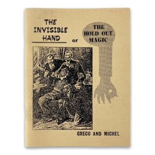 The Invisible Hand Hold Out Magic (1993) Greco And Michel Magic Trick Gimmick