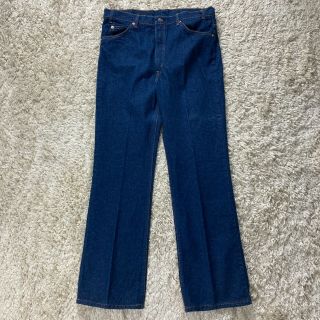Vintage Levis 517 Orange Tab 36 X 32 Blue Denim Made In Usa Jeans