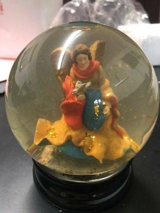 Angel Snow Globe - Vintage Gold Toned? Gump 