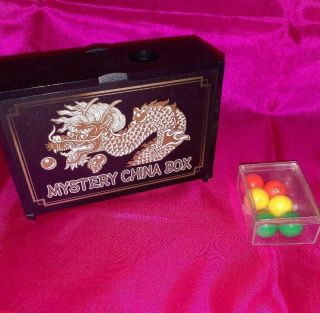 Tenyo Magic Trick Goods Mystery China Box Out Of Prin From Japan