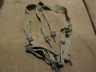 Us Ww2 M1936 Field Combat Suspenders 1942 Dated