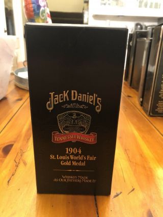 Jack Daniels Bottle 1904 St Louis Worlds Fair Gold Medal 750ml