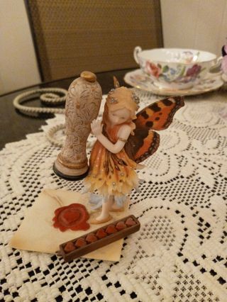 Butterfly Fairies Country Artists Collectible Figurine With A Kiss