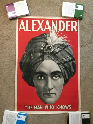 Alexander " The Man Who Knows " Circa 1914