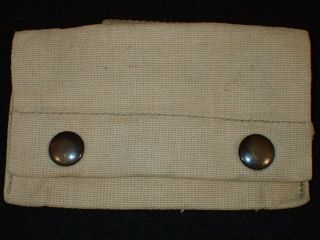 Wwii Us Army Usmc M1910 First Aid Bandage Pouch Jqmd 1942 Early War Vg,