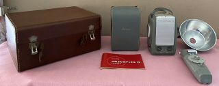 Vintage 1950’s Ansco Anscoflex Ii Camera W/case Nos