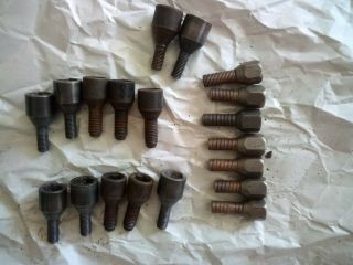 Indian Vintage,  Historic Motorcycle Parts Wheel,  Axle,  Lug Bolts