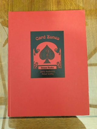 Jerry Sadowitz & Peter Duffie - Card Zone (card Magic Hardback Book)
