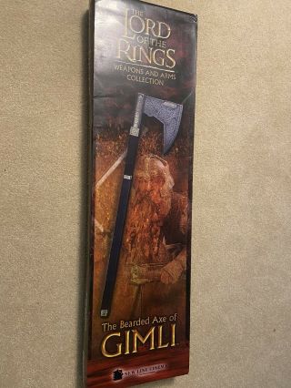 United Cutlery Lord Of The Rings The Hobbit Bearded Axe Of Gimli