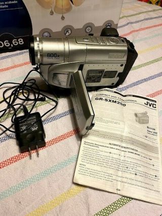 Jvc Gr - Sxm250 Vhs - C Analog Camcorder Vintage