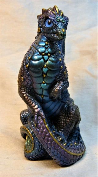 Windstone Editions Young Dragon “peacock”