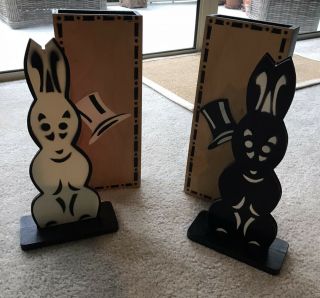 Vintage Hippity Hop Rabbit Magic Trick By Abbott - Large Size