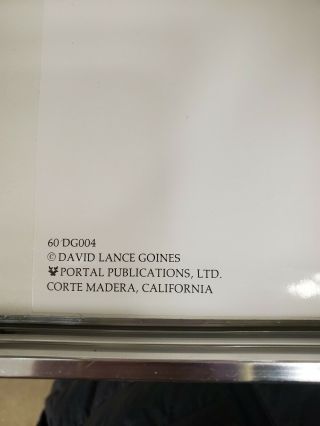 David Lance Goines Chez Panisse Cafe Restaurant Red Head Frame Mini Poster Print 3