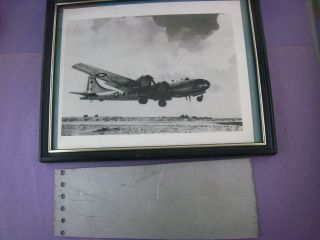 Wwii B - 29 Wing Section And Photo
