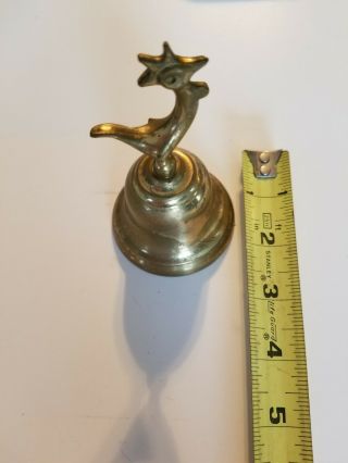 Vintage Sea Horse Nautical Brass Bell,  Nautical Decor,  Beach House
