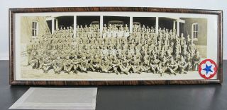 Wwii ⅔ Yard Long Panoramic Photograph W/negative 442 Engineers Fort Snelling Yqz