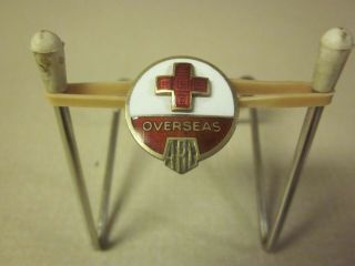 Ww2 American Red Cross Uniform Disc Insignia 