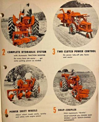 Allis Chalmers WD 45 Tractor Sales Brochure 1953 2