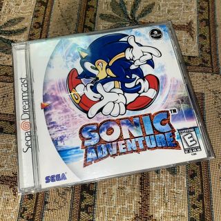 Sonic Adventure (sega Dreamcast,  1999) Wow Look Vintage Rare