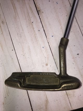 Karsten Golf Ping Anser Putter 35.  75” Left Handed With Sound Slot Vintage