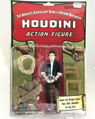 Escape Artist Harry Houdini Accoutrements Action Figure 2005