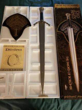 United Cultery Lord Of The Rings Sword Of Boromir Uc1400