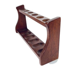 Pipe Rack Vintage Smoking Pipe Stand For 6 Pipes Wall Hanging Retro Pipe Stand