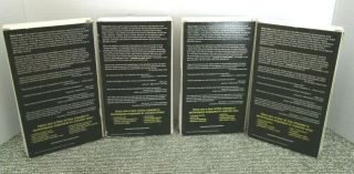STEVE FORTE ' S GAMBLING PROTECTION SERIES Four (4) Volumes VHS Format Cards Dice 2