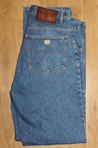 Yves Saint Laurent Ysl Denim Jeans 34w 32l Vintage