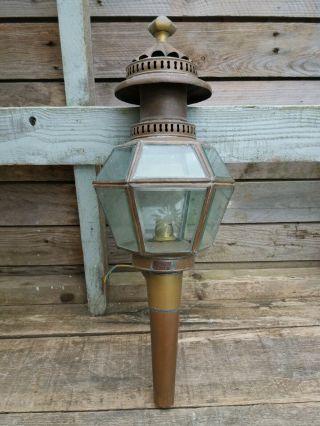 Oil Coach Lantern By Lime House Lamp Company Wall Light