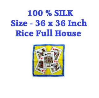 Full House 36 X 36 Inch - Rice (sks) Silk