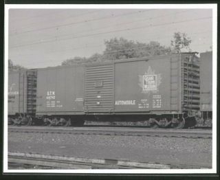 Fotografie Eisenbahn Usa,  Güterwaggon Nr.  441742 Gtw Grand Trunk Western