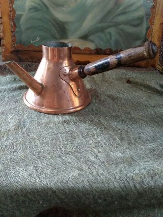 Vintage Mauviel Copper Pot.  Made In France.  Very Cool
