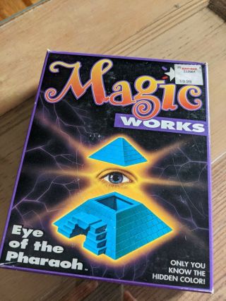 Magic Milton Bradley Eye Of The Pharaoh - Md & Tenyo