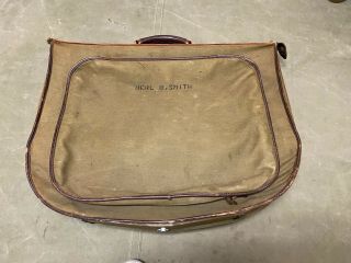 Wwii Us Army Air Force Aaf Aac Pilot Officer Suitcase Carry Case