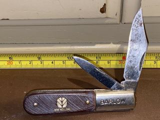 Vintage Imperial Ireland Barlow 2 Blade Folding Pocket Knife (holland)