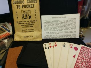 U.  F.  Grant Jumbo Cards To Pockets With Any Trousers