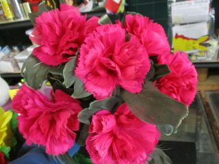 Abbott Magic Fresh Carnation Bouquets (2) Production Feather Flowers