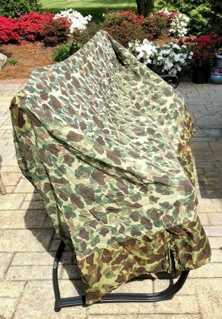 Us Wwii " Usmc " & " Army " Camo Mosquito “bar” (net) For Cots
